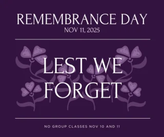 No group classes tonight or tomorrow. Private lessons still in session, group classes commence next Monday November 17.