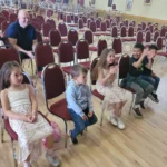 Last Sunday, our bass teacher Ted led a mini-lesson and instrument try-out for double bass at Serbian Hall. Interested in renting over the summer? Contact us, come in an try some on for size and have your summer filled with music!