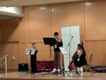 Last Friday, one of our chamber groups performed at the Culture-Fest put on by L'Arche Edmonton at the Santa Maria Goretti Centre. Looking good and well done to Mikaela's group!