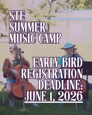 Happy Friday! The early-bird deadline for fall registration has passed*, and the early-bird registration for the summer is approaching! Register for our STE Summer Music Camp by June 1st 2026 to secure a spot at this year's institute! To do so, please visit https://albertasuzukiinstitute.ca/

Missed the early-bird registration for the Fall? No worries, you can still register at ste-suzukistrings.org/registration/

#FultonPlaceCommunityLeague #Capilano #Fulton #suzukiviolinmethod #suzukimethod #cello #violin #viola #bass #guitar #piano #Edmontonmusicscene #EdmontonSchools